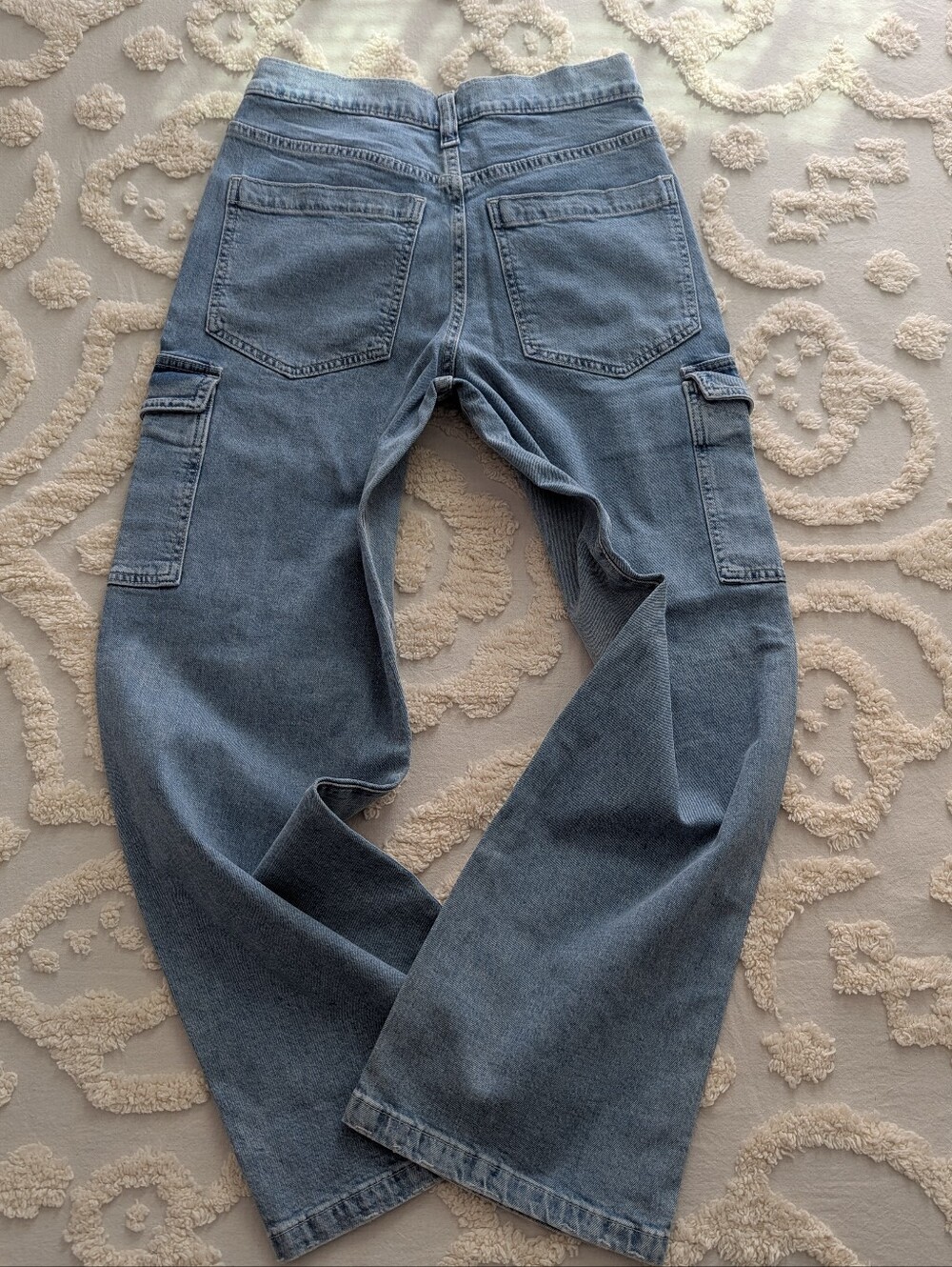GAP Mid Rise 90s Loose Cargo Slouch Jeans Size 26 / 2 Short - Picture 6 of 12